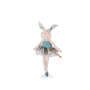Moulin Roty Petite Ecole de Danse Blue Rabbit Soft Toy by Moulin Roty