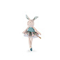 Moulin Roty Petite Ecole de Danse Blue Rabbit Soft Toy by Moulin Roty