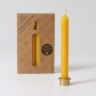 Grimms 100% Beeswax Candles by Grimm's - 12Pk