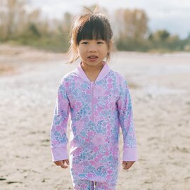 Honeysuckle 'Rosie Posie' Print UV Protection One Piece Suit by Honeysuckle