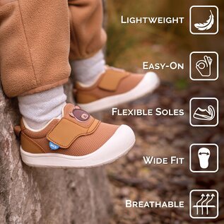 Jan & Jul by Twinklebelle Mini-Flyer Toddler Sneakers by Jan & Jul