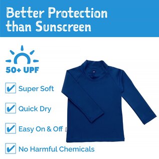 Jan & Jul by Twinklebelle UV Protection Rashguard Shirt Long Sleeve by Jan & Jul