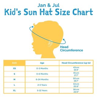 Jan & Jul by Twinklebelle Adjustable Size Cotton Bucket Hat UV Protection by Jan & Jul
