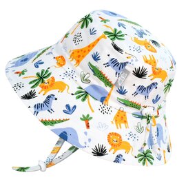 Jan & Jul by Twinklebelle Animals and Dinosaurs Adjustable Size Cotton Bucket Hat UV Protection by Jan & Jul
