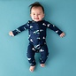 Kyte Baby Humpback Print Zippered Bamboo Romper by Kyte Baby