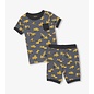 Hatley Under Construction Bamboo Short Pajama Set 2 Piece by Hatley