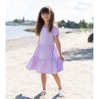 Silkberry Bamboo Tiered Jersey Dress w/Bloomer by Silkberry