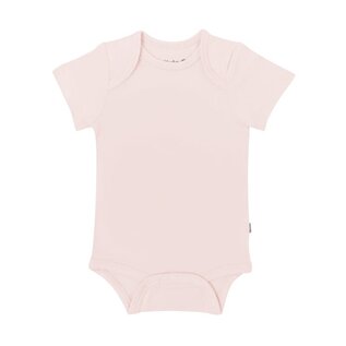 Kyte Baby Short Sleeve Blush Colour Bamboo Bodysuit by Kyte Baby