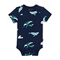Kyte Baby Short Sleeve Humpback Print Bamboo Bodysuit by Kyte Baby
