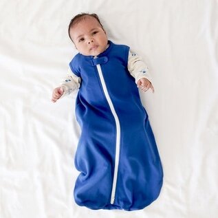 Parade True Blue Colour Organic Cotton Sleep Sack by Parade Baby