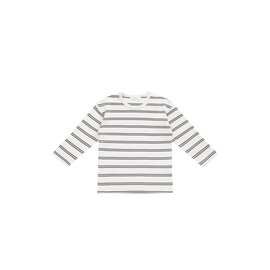 Jamie Kay Pima Cotton Otis Tee - Dual Stripe Atlantic/Cloud by Jamie Kay