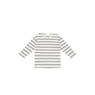 Jamie Kay Pima Cotton Otis Tee - Dual Stripe Atlantic/Cloud by Jamie Kay