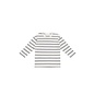 Jamie Kay Pima Cotton Otis Tee - Dual Stripe Atlantic/Cloud by Jamie Kay