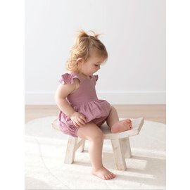 Mila & Co Flutter Bubble Romper by Mila & Co