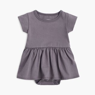 Mini Mioche Organic Cotton Cloud Onesie Dress by Mini Mioche