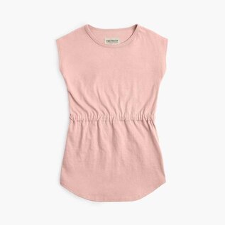 Mini Mioche Cloud Scoop Hem Dress by Mini Mioche