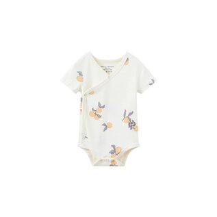 Norsu Organic Baby Organic Kimono Short-Sleeve Onesie by Norsu Organic