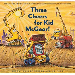 Book Three Cheers for Kid McGear! Hardcover Book