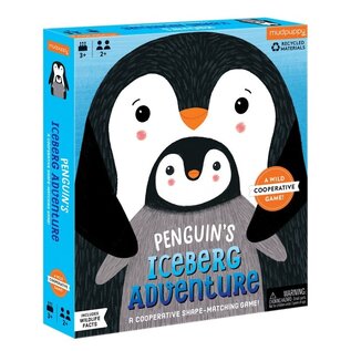 Mudpuppy Penguin's Iceberg Adventure - A Cooperative Shape-Matching Game