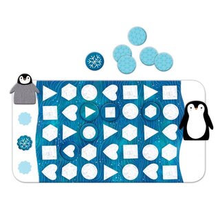 Mudpuppy Penguin's Iceberg Adventure - A Cooperative Shape-Matching Game