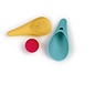 Quut Banana Blue Cuppi Ball Game, Shovel & Sifter (3 in 1)