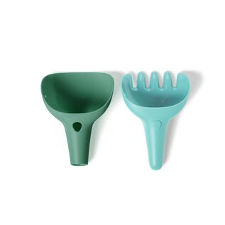 Quut Garden Green Raki Shovel & Rake Set by Quut