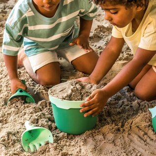 Quut Garden Green Raki Shovel & Rake Set by Quut