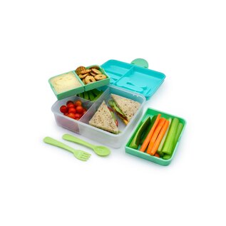 Melii Two-Tier Bento with Utensils by Melii