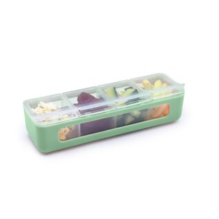 Melii 4 Compartment Snackle Box by Melii