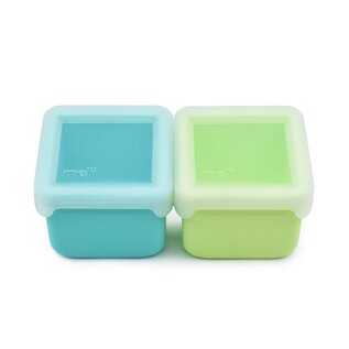 Melii 100% Silicone Snack Containers - 2 Pack by Melii