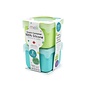 Melii 100% Silicone Snack Containers - 2 Pack by Melii