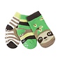 Zoocchini 3-Pack Grip + Easy Comfort Terry Sock Set