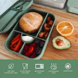 Nouka Large Silicone Sealed Lunch Box by Nouka