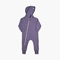 Mini Mioche Organic Cotton Plush Hooded Bike Romper Full Zip by Mini Mioche