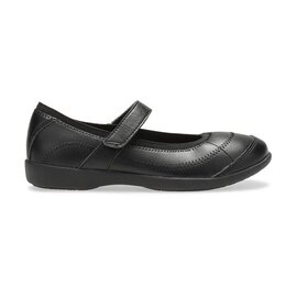 Hush Puppies Mary Jane Shoes All Black (School Uniform) by Hush Puppies