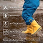 Jan & Jul by Twinklebelle Pink Puddle Dry Rain Boots with Handles by Jan & Jul