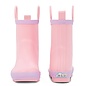 Jan & Jul by Twinklebelle Pink Puddle Dry Rain Boots with Handles by Jan & Jul