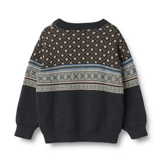 WHEAT KIDS Organic Cotton Jaquard Pullover Julius by Wheat
