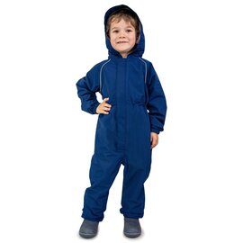 Jan & Jul by Twinklebelle Cozy Dry Fleece-Lined Nebula Blue Play Suit by Jan & Jul