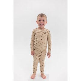 Mila & Co Pumpkins Print Ribbed Pajama by Mila & Co