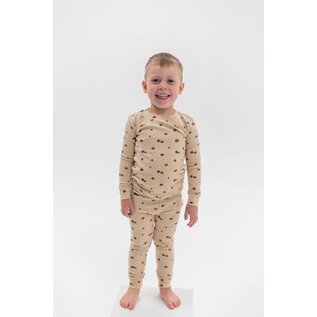 Mila & Co Pumpkins Print Ribbed Pajama by Mila & Co