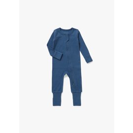 Mila & Co Ribbed Romper Zip by Mila & Co