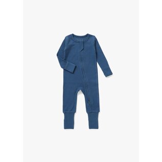 Mila & Co Ribbed Romper Zip by Mila & Co