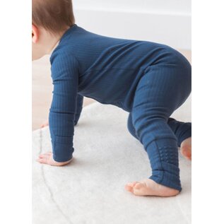 Mila & Co Ribbed Romper Zip by Mila & Co