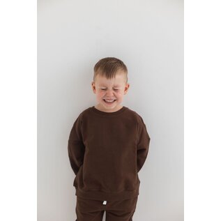 Mila & Co Organic Cotton Crewneck Sweatshirt by Mila & Co