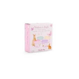 Moulin Roty Finger Paint 4-Pack by Moulin Roty