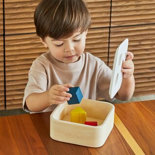 Plan Toys Shape & Sort It Out Bin by Plan Toys
