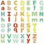 Hape Magnetic Alphabet (Upper and Lower Case) 52 Piece Set by Hape