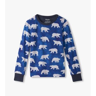 Hatley Midnight Polar Bear Bamboo Pajama Set by Hatley