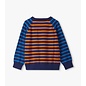 Hatley Dino Mixed Stripes Raglan Sweater by Hatley